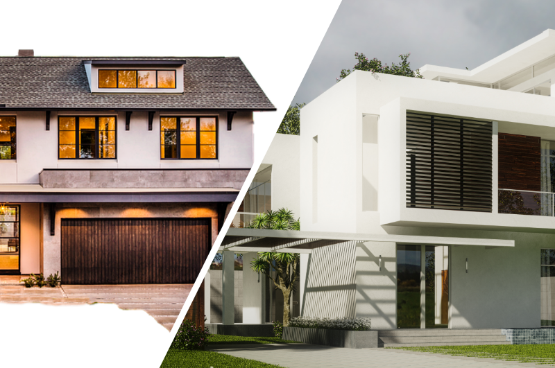 A Guide to Various Home Architectural Styles: Modern vs Classic